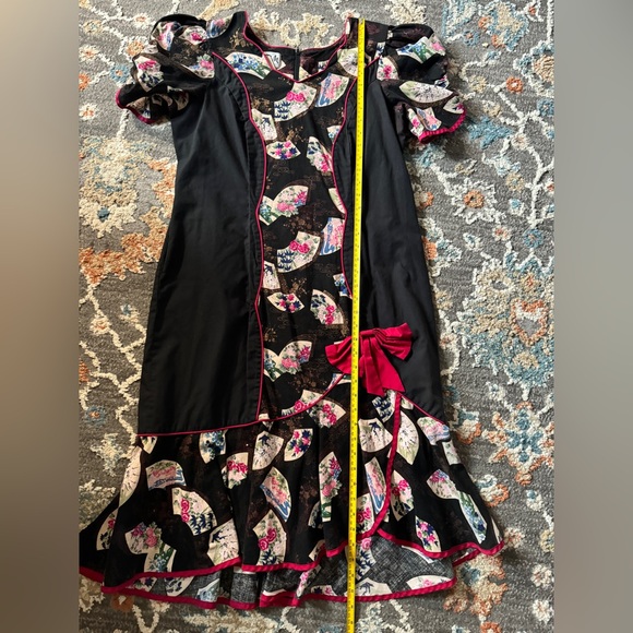 Vintage RM Hawaiian Floral Made in Hawaii Muumuu Dress Size L - Picture 10 of 13